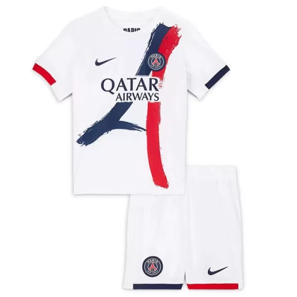 Fotbalové Dresy Paris Saint-Germain Kvaratskhelia 7 Dětské Venkovní 2024-25