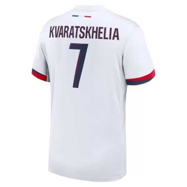 Fotbalové Dresy Paris Saint-Germain Kvaratskhelia 7 Venkovní 2024-25