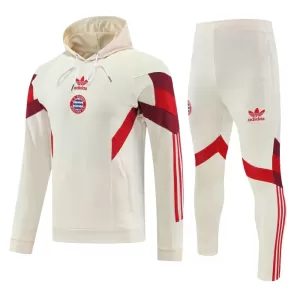 FC Bayern Mnichov Hoodie Tréninkové Teplákové Soupravy 2024-25