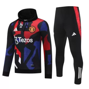 Manchester United Hoodie Tréninkové Teplákové Soupravy 2024-25