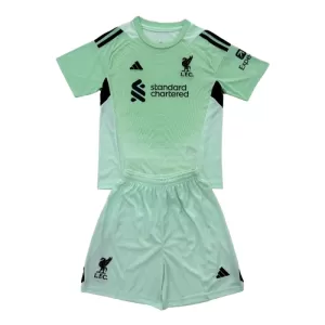 Brankářské Fotbalové Dresy Liverpool FC Dětské 2025-26 Zelená Brankářské Fotbalové Dresy Liverpool FC Dětské 2025-26 Zelená