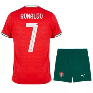 Fotbalové Dresy Portugalsko Cristiano Ronaldo 7 Dětské Domácí 2025