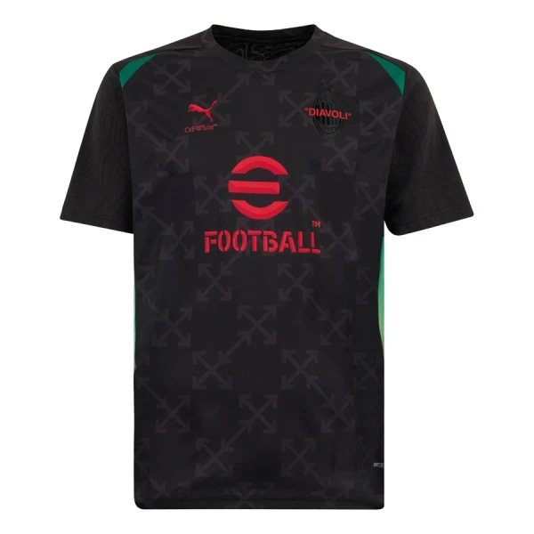 Fotbalové Dresy AC Milán Pre-Match 2024-25 Fotbalové Dresy AC Milán Pre-Match 2024-25