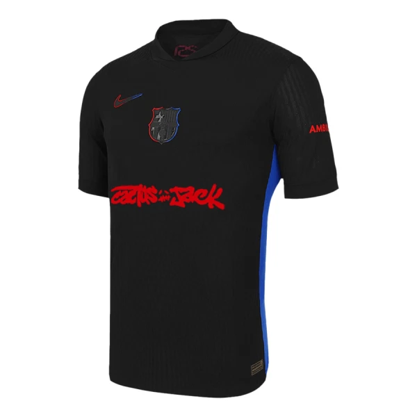 Fotbalové Dresy FC Barcelona x Travis Scott Venkovní 2024-25 Fotbalové Dresy FC Barcelona x Travis Scott Venkovní 2024-25