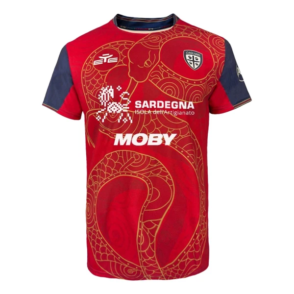 Fotbalové Dresy Cagliari Calcio 2024-25 - Speciální Fotbalové Dresy Cagliari Calcio 2024-25 - Speciální