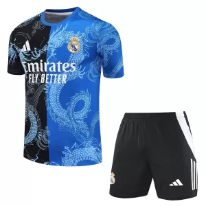 Fotbalové Dresy Real Madrid Dragon Dětské 2024-25 Modrá Fotbalové Dresy Real Madrid Dragon Dětské 2024-25 Modrá
