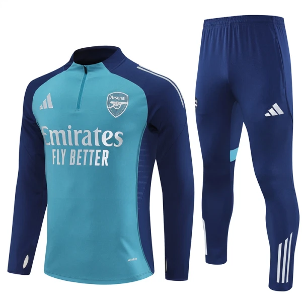 Arsenal Tréninkové Teplákové Soupravy 2025-26 Modrá