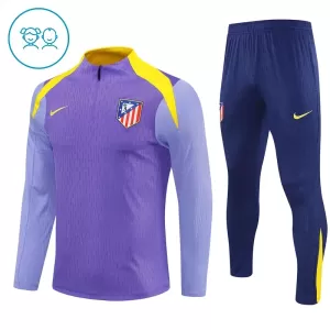 Atlético Madrid Tréninkové Teplákové Soupravy Dětské 2025-26 Nachový Atlético Madrid Tréninkové Teplákové Soupravy Dětské 2025-26 Nachový