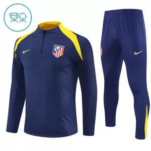 Atlético Madrid Tréninkové Teplákové Soupravy Dětské 2025-26 Námořnictvo Atlético Madrid Tréninkové Teplákové Soupravy Dětské 2025-26 Námořnictvo