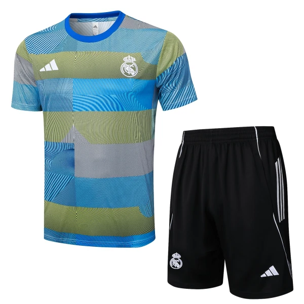 Fotbalové Dresy Real Madrid Pre-Match Dětské 2025-26 Fotbalové Dresy Real Madrid Pre-Match Dětské 2025-26