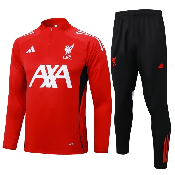 Liverpool FC Tréninkové Teplákové Soupravy 2024-25 Červená Liverpool FC Tréninkové Teplákové Soupravy 2024-25 Červená