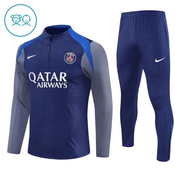 Paris Saint-Germain Tréninkové Teplákové Soupravy Dětské 2025-26 Námořnictvo Paris Saint-Germain Tréninkové Teplákové Soupravy Dětské 2025-26 Námořnictvo