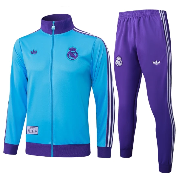 Real Madrid Teplákové Soupravy 2025-26 Modrá Real Madrid Teplákové Soupravy 2025-26 Modrá