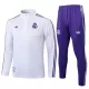 Real Madrid Tréninkové Teplákové Soupravy 2025-26 Bílá Real Madrid Tréninkové Teplákové Soupravy 2025-26 Bílá