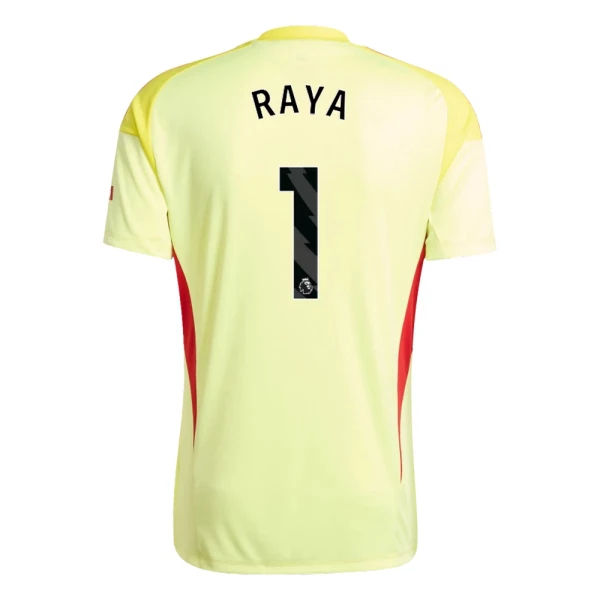 Brankářské Fotbalové Dresy Arsenal RAYA 1 2025-26 Brankářské Fotbalové Dresy Arsenal RAYA 1 2025-26