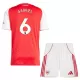 Fotbalové Dresy Arsenal Gabriel 6 Dětské Domácí 2025-26 Fotbalové Dresy Arsenal Gabriel 6 Dětské Domácí 2025-26