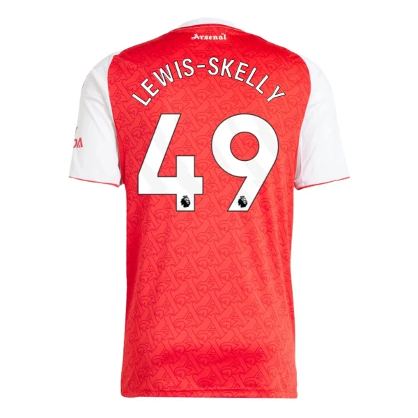 Fotbalové Dresy Arsenal Lewis-Skelly 49 Domácí 2025-26 Fotbalové Dresy Arsenal Lewis-Skelly 49 Domácí 2025-26