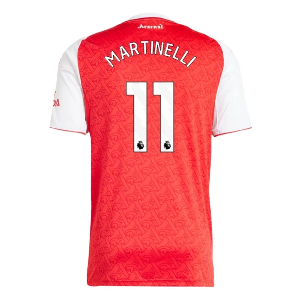 Fotbalové Dresy Arsenal Martinelli 11 Domácí 2025-26 Fotbalové Dresy Arsenal Martinelli 11 Domácí 2025-26