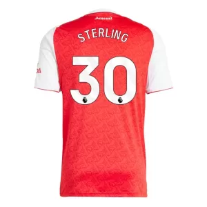 Fotbalové Dresy Arsenal Raheem Sterling 30 Domácí 2025-26 Fotbalové Dresy Arsenal Raheem Sterling 30 Domácí 2025-26