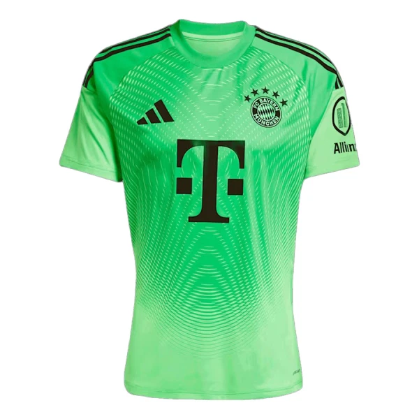 Brankářské Fotbalové Dresy FC Bayern Mnichov 2025-26 Zelená Brankářské Fotbalové Dresy FC Bayern Mnichov 2025-26 Zelená