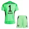 Brankářské Fotbalové Dresy FC Bayern Mnichov Manuel Neuer 1 Dětské 2025-26 Zelená