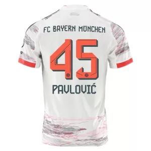 Fotbalové Dresy FC Bayern Mnichov Aleksandar Pavlovic 45 Venkovní 2025-26