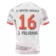 Fotbalové Dresy FC Bayern Mnichov J. Palhinha 16 Venkovní 2025-26 Fotbalové Dresy FC Bayern Mnichov J. Palhinha 16 Venkovní 2025-26