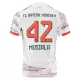Fotbalové Dresy FC Bayern Mnichov Jamal Musiala 42 Venkovní 2025-26 Fotbalové Dresy FC Bayern Mnichov Jamal Musiala 42 Venkovní 2025-26