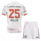 Fotbalové Dresy FC Bayern Mnichov Thomas Müller 25 Dětské Venkovní 2025-26 Fotbalové Dresy FC Bayern Mnichov Thomas Müller 25 Dětské Venkovní 2025-26