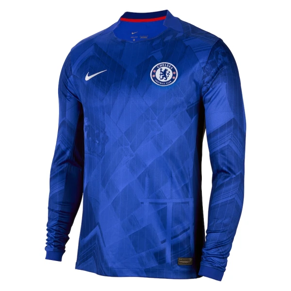 Fotbalové Dresy Chelsea FC Domácí 2025-26 Dlouhý Rukáv