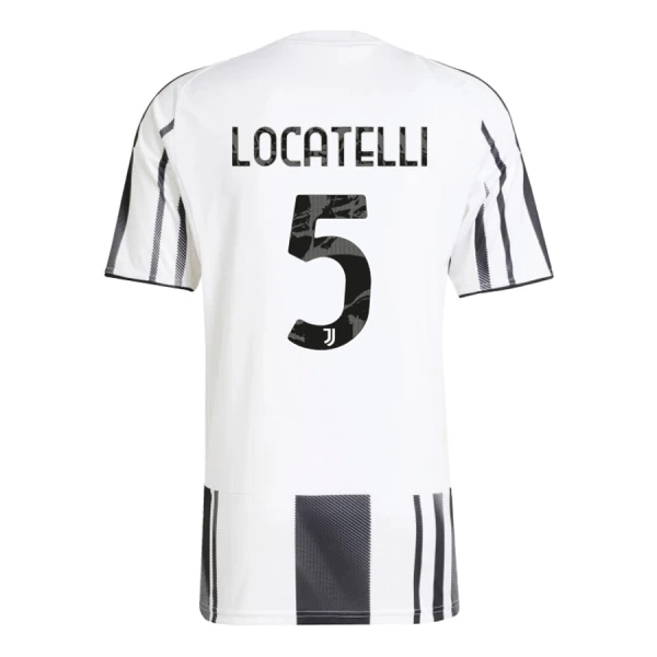 Fotbalové Dresy Juventus Locatelli 5 Domácí 2025-26 Fotbalové Dresy Juventus Locatelli 5 Domácí 2025-26