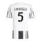 Fotbalové Dresy Juventus Locatelli 5 Domácí 2025-26 Fotbalové Dresy Juventus Locatelli 5 Domácí 2025-26