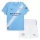 Fotbalové Dresy Manchester City Dětské Domácí 2025-26 Fotbalové Dresy Manchester City Dětské Domácí 2025-26