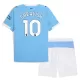 Fotbalové Dresy Manchester City Jack Grealish 10 Dětské Domácí 2025-26 Fotbalové Dresy Manchester City Jack Grealish 10 Dětské Domácí 2025-26