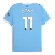 Fotbalové Dresy Manchester City Jérémy Doku 11 Domácí 2025-26 Fotbalové Dresy Manchester City Jérémy Doku 11 Domácí 2025-26