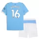 Fotbalové Dresy Manchester City Rodrigo Hernández 16 Dětské Domácí 2025-26 Fotbalové Dresy Manchester City Rodrigo Hernández 16 Dětské Domácí 2025-26