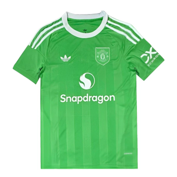 Brankářské Fotbalové Dresy Manchester United 2025-26 Zelená Brankářské Fotbalové Dresy Manchester United 2025-26 Zelená