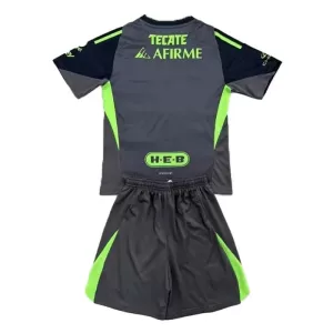 Brankářské Fotbalové Dresy Tigres UANL Dětské 2025-26 Černá