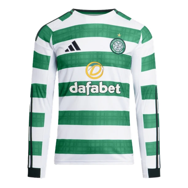 Fotbalové Dresy Celtic Domácí 2025-26 Dlouhý Rukáv Fotbalové Dresy Celtic Domácí 2025-26 Dlouhý Rukáv