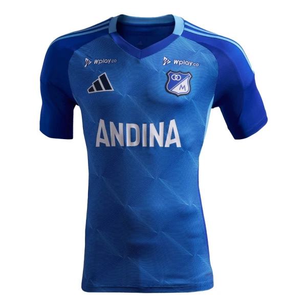 Fotbalové Dresy Millonarios Domácí 2025-26 Fotbalové Dresy Millonarios Domácí 2025-26
