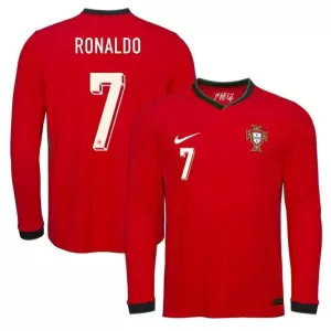 Fotbalové Dresy Portugalsko Cristiano Ronaldo 7 Domácí 2025 Dlouhý Rukáv