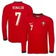 Fotbalové Dresy Portugalsko Cristiano Ronaldo 7 Domácí 2025 Dlouhý Rukáv Fotbalové Dresy Portugalsko Cristiano Ronaldo 7 Domácí 2025 Dlouhý Rukáv