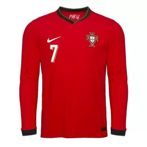 Fotbalové Dresy Portugalsko Cristiano Ronaldo 7 Domácí 2025 Dlouhý Rukáv