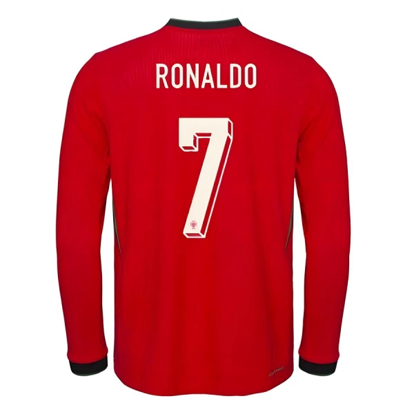 Fotbalové Dresy Portugalsko Cristiano Ronaldo 7 Domácí 2025 Dlouhý Rukáv