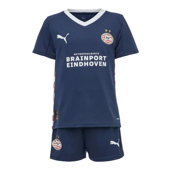 Fotbalové Dresy PSV Eindhoven Dětské Venkovní 2025-26 Fotbalové Dresy PSV Eindhoven Dětské Venkovní 2025-26