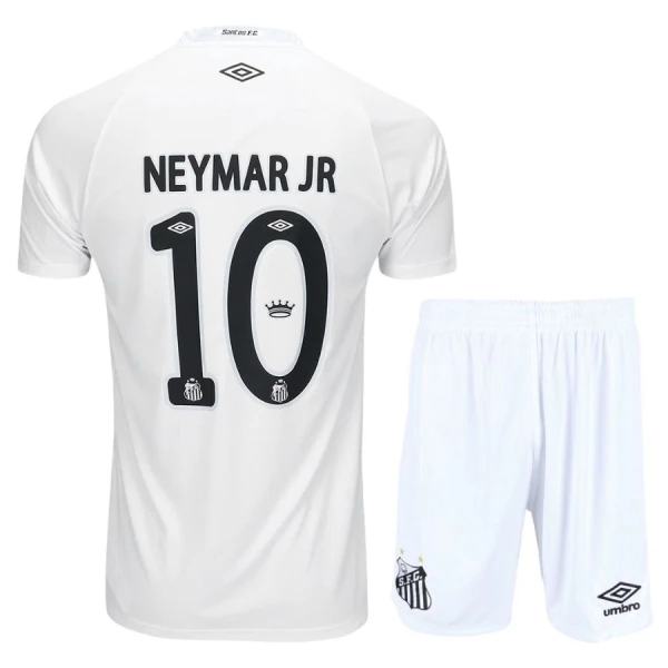 Fotbalové Dresy Santos FC Neymar JR 10 Dětské Domácí 2025-26 Fotbalové Dresy Santos FC Neymar JR 10 Dětské Domácí 2025-26