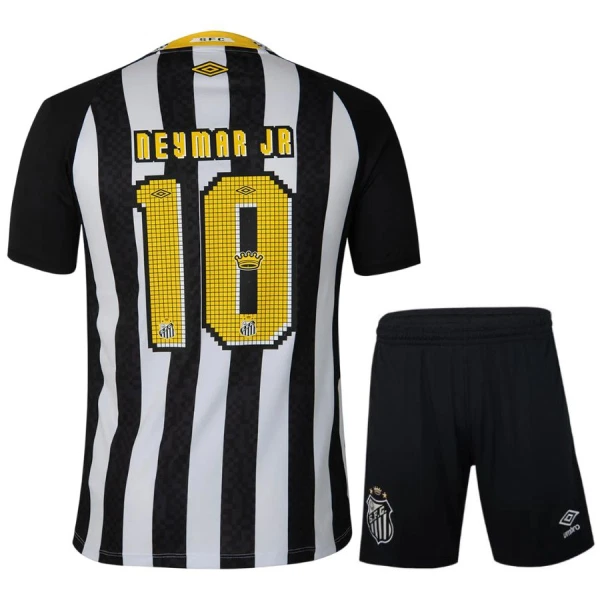 Fotbalové Dresy Santos FC Neymar JR 10 Dětské Venkovní 2025-26