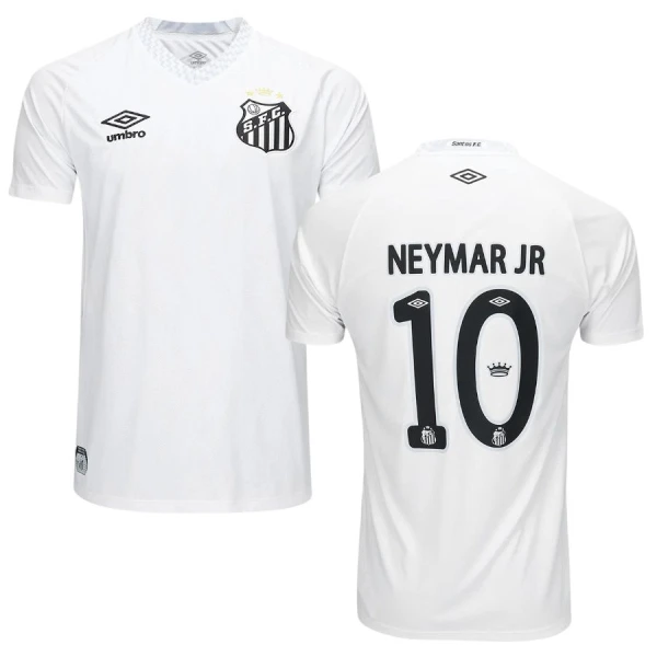 Fotbalové Dresy Santos FC Neymar JR 10 Domácí 2025-26 Fotbalové Dresy Santos FC Neymar JR 10 Domácí 2025-26