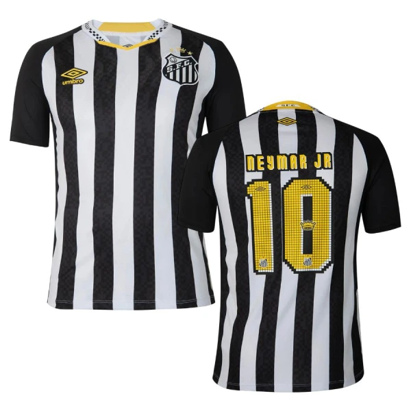 Fotbalové Dresy Santos FC Neymar JR 10 Venkovní 2025-26 Fotbalové Dresy Santos FC Neymar JR 10 Venkovní 2025-26