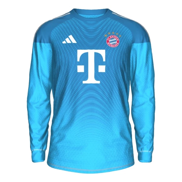 Brankářské Fotbalové Dresy FC Bayern Mnichov 2025-26 Modrá Dlouhý Rukáv Brankářské Fotbalové Dresy FC Bayern Mnichov 2025-26 Modrá Dlouhý Rukáv